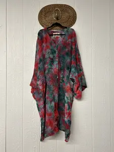 Crepe Sari Gaia Duster Dress 0426 162