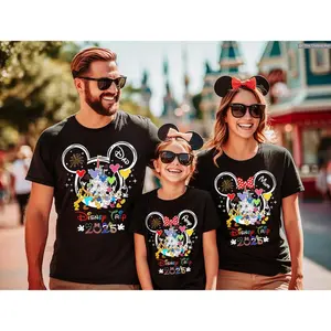 Personalized Family Trip Shirts, 2025 Graphic Tee, Vacation T-shirt, Family Matching Shirt, Variety of color, Gift for daughter&darling , Old School Outfit