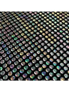 Rhinestone Beveled Sequin Glitz In Lurex Fabric | Blue Moon Fabrics