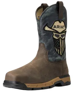 Ariat Men's Rebar Flex Western Venttek Incognito Composite Work Boot Wide Square - 10040432