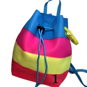 Colorful Jelly Drawstring Backpack