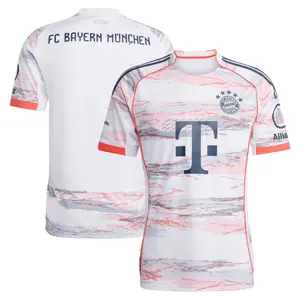 Munich 2025/26 Away Style Football Jersey White – Soccer Fan Shirt