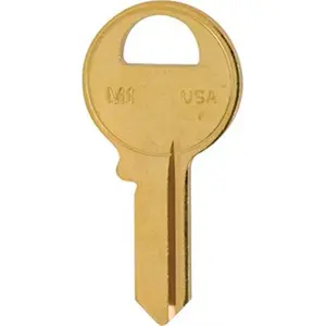 212 MAIN Kaba Ilco Tru-Guard Master Key Blank, Metal Key Blank, Pack of 250 for Automotive & Motorcycle Locks & Security Accessories, Tru-Guard Keys