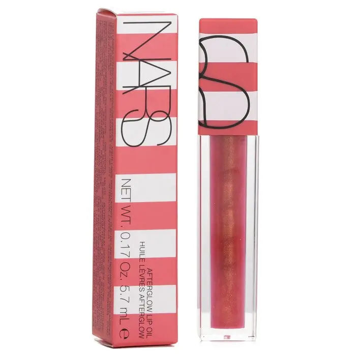 Nars Afterglow Lip Oil - #777 Orgasm, Makeup Cosmetic with Shea Wax and Raspberry Extract