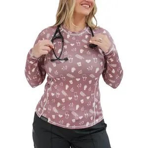 Vitals & Vibes Athletic Underscrub – Long Sleeve Top