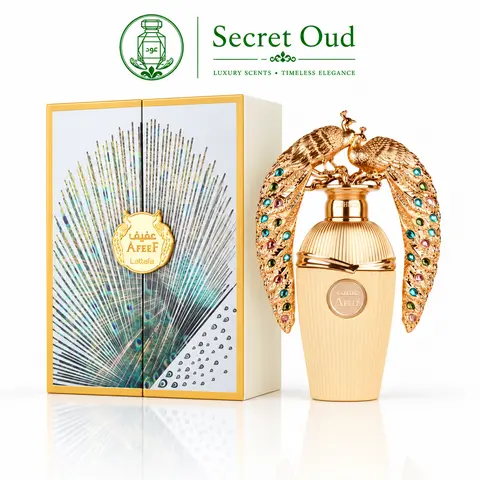 Lattafa AFEEF Unisex EDP Spray - 3.4oz(100ml) Soft Elegant Edp Scents with Floral Citrus, Sweet Fresh Fruity Notes, Refined Scents, Refreshing Citrus Option, Ideal Adult Gifts