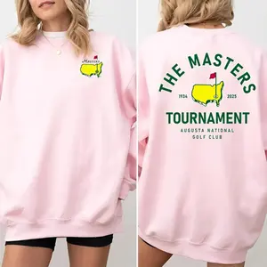 2026 Masters Tournament Est 1934 Golf Sweatshirt | Vintage Golf Tournament Typography With Classic Established 1934 Graphic | Trendy Graphic Gift Style With Timeless Golf Fan Aesthetic | Unisex Long Sleeve Pullover Shirt