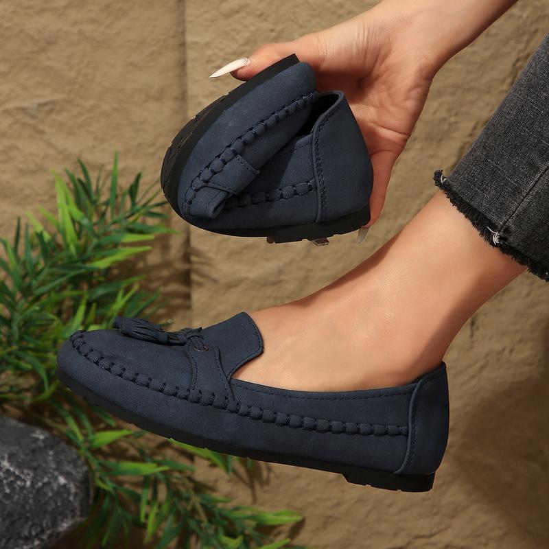 Loafers for Women Slip On Flats Comfortable Business Dressy Casual Non Slip Work Walking Office Loafers Shoes Suitable for All Seasons