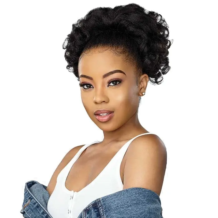 Sensationnel Curls Kinks & Co Drawstring Ponytail - BOSS LADY Sensationnel Curls Kinks & Co Drawstring Ponytail - BOSS LADY