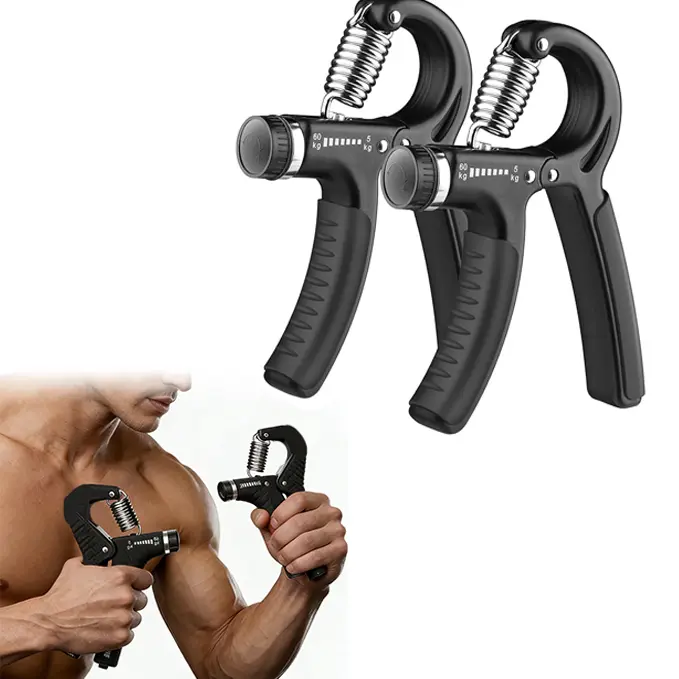 Fitness Equipment Hand Grip Strengthener, 11b-132 lb Adjustable Hand Grip Trainer, FitnessEquipment Hand Crip Strengthener, Hand GripTrainer, Bovfriend Gift