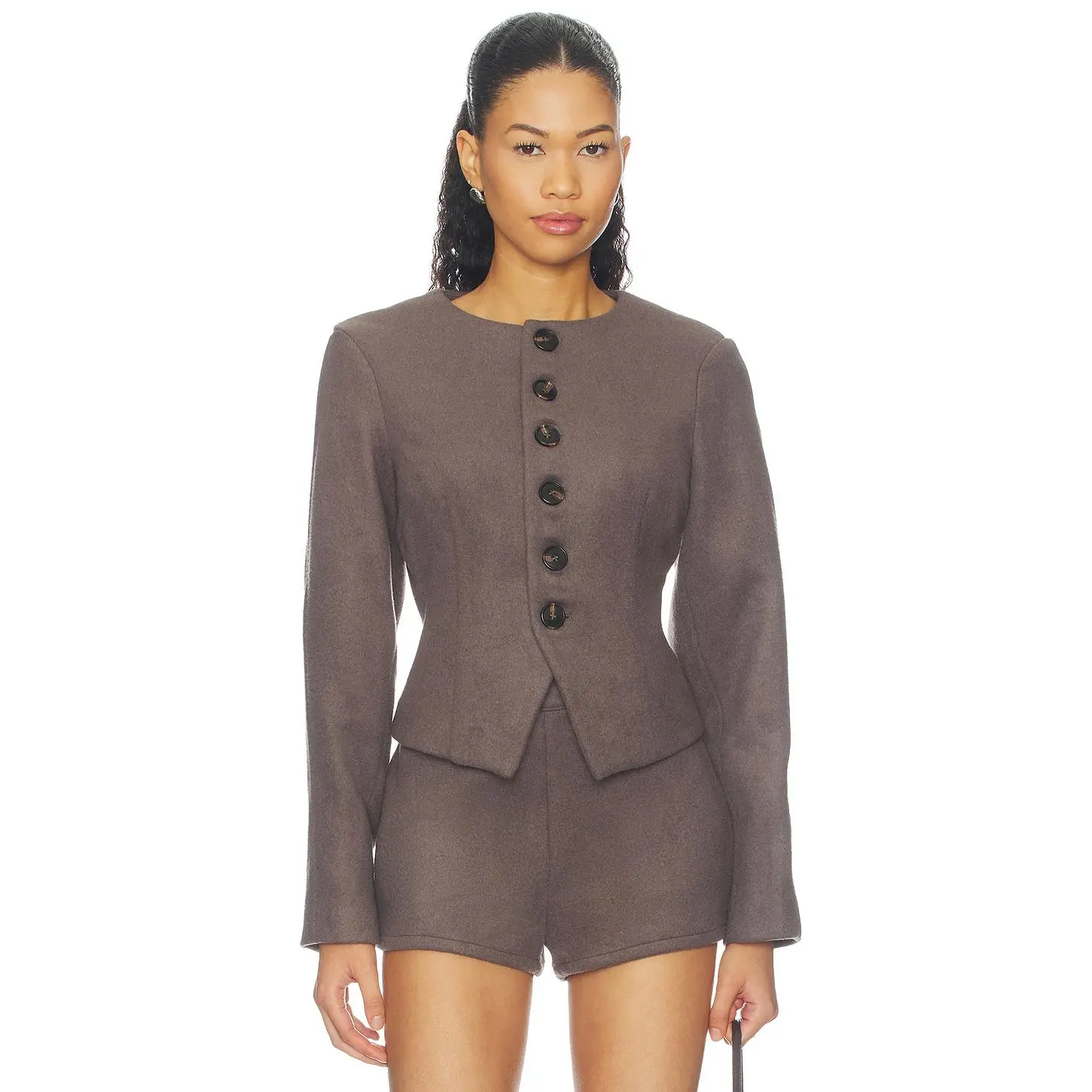 ALL THE WAYS Callen Blazer in Mocha