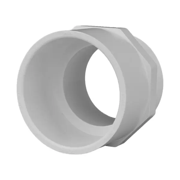 ️ Charlotte Pipe Schedule 40 1 in. Slip X 1 in. D MPT PVC Pipe Adapter – 10 Pack ️