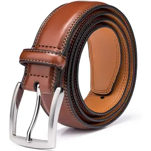 Mens Genuine Leather Dress - Classic & Fashion For Work Business And Casual Belt