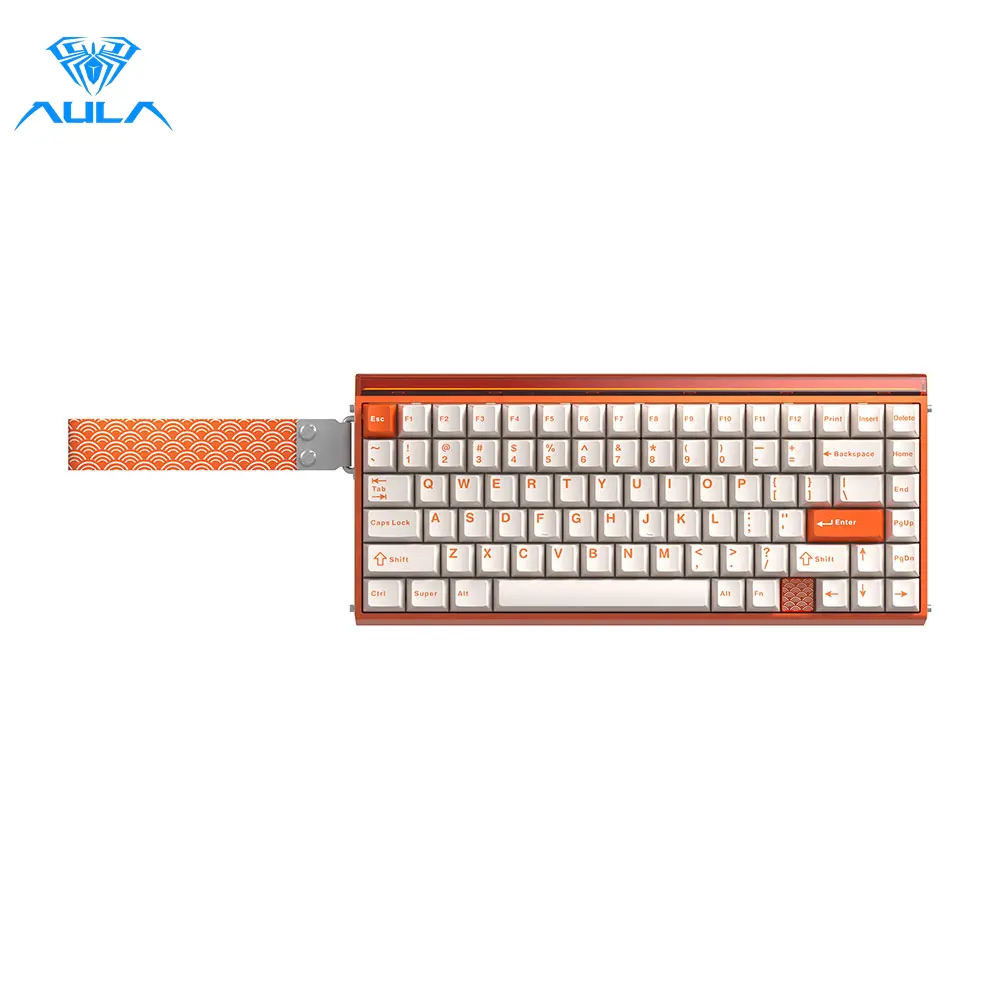 [NEW] AULA HERO 75 HE Wireless Hall Effect Gaming Keyboard, 75% Layout Magnetic Switch Keyboard with 8K Polling, Rapid Trigger, Hot Swappable, RGB Backlighting, Tri-Mode BT/2.4G/USB-C Connectivity keyboard for gaming