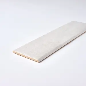 Urban Brick Blanco 3x12 Bullnose Ceramic Tile