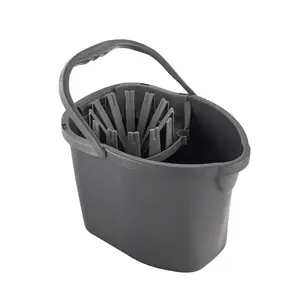 Heavy Duty 3 Gallon Plastic Cleaning Bucket with Wringer