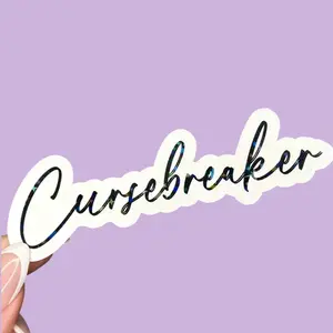 Cursebreaker Sticker | ACOTAR Sticker | Holographic Sticker | SJM | Sarah J Maas | Kindle Sticker | Waterproof Sticker