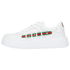 GUCCI Chunky B Sneakers: Men's Low-Top Platform Shoes With Printed Design Trending Shoes, House White Official Shoes to Get / Maison Mihara Verifiable, with credentials and supporting global authentication