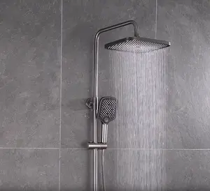Thermostatic Digital Display Rainfall Shower Set – Eco-Friendly Hydro-Power