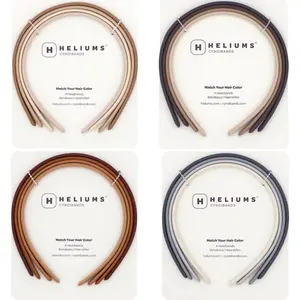 Heliums Thin Headbands in Neutral Shades - 4 Pack