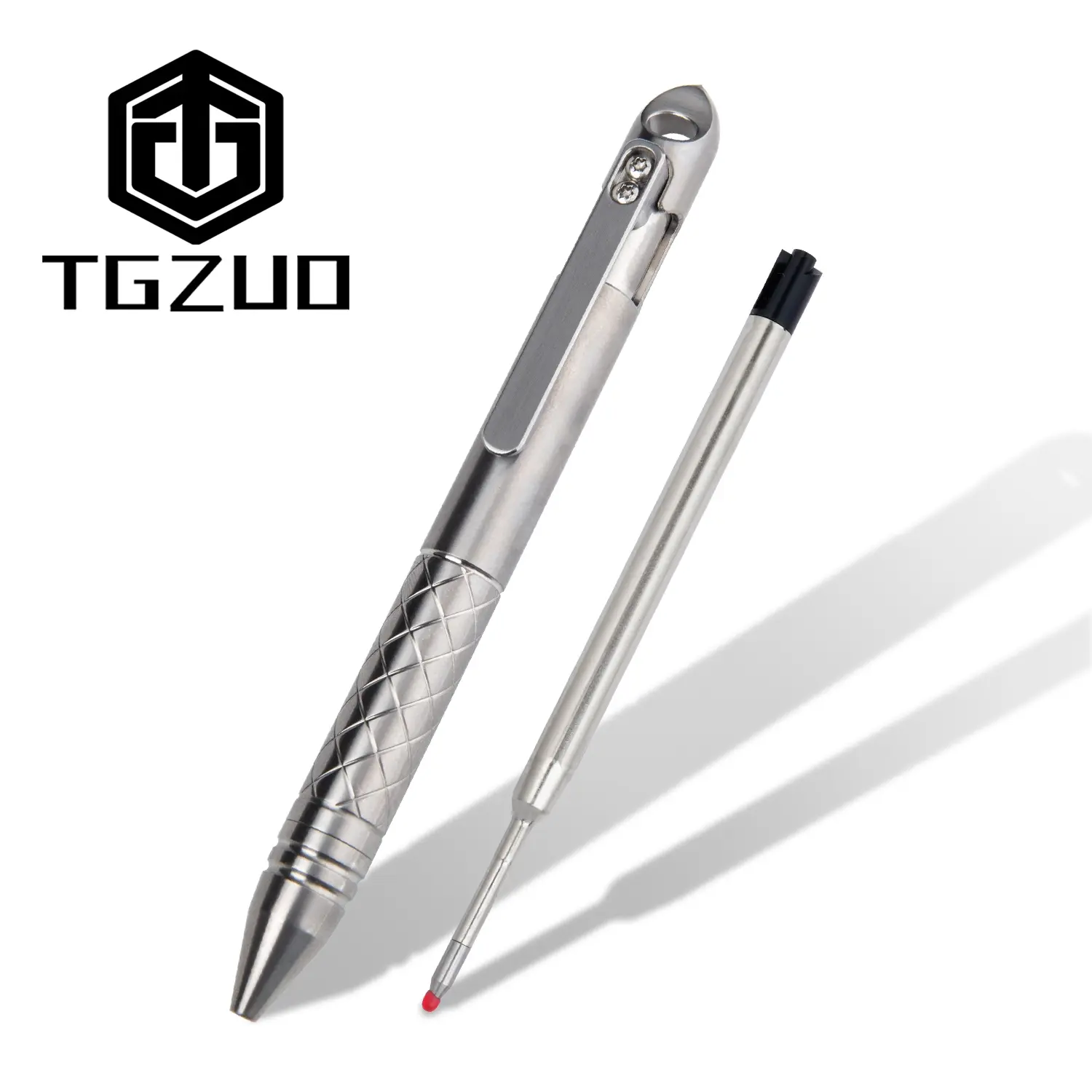 Office Business Signing Pen, Titanium Alloy Barrel, Professional Writing Instrument, Durable and Smooth Glide, Ideal for Daily Use, Unique Pens