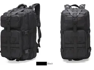 Tactical Assault Bugout Backpack 35L Molle Bag - Black