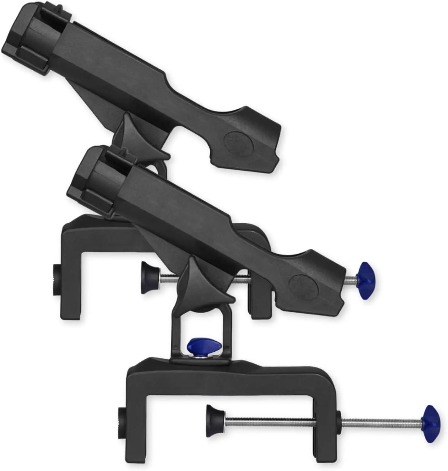 2 Pack Fishing Boat Rods Holder, 360 Rotation Adjustable Fishing Rods ...