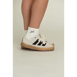 Cream - Dark Grey GH Socks