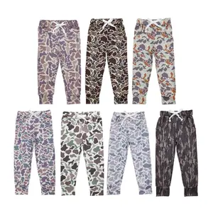 Hunting Camo Kids Clothes Boys Pants Soft Milk Silk Casual Pants for Young Explorers Comfortable Fit Everyday Wear