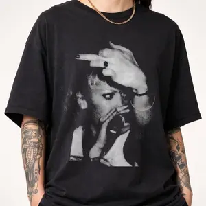 [Sale Up To 50%] Stefani 90s Vintage Graphic Unisex Tee, Retro Gwen No Doubt Rock Band Shirt, Edgy Y2K Grunge Aesthetic, Graphic Streetwear T-shirt