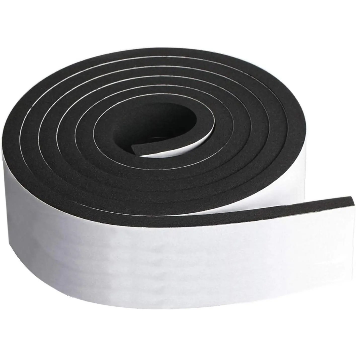 Neoprene  Strip Roll by , 3" Wide x 10' Long 1/4" Thick, Weather Seal High Density Stripping with Adhesive Backing  Weather Strip Roll Insulation  Strips