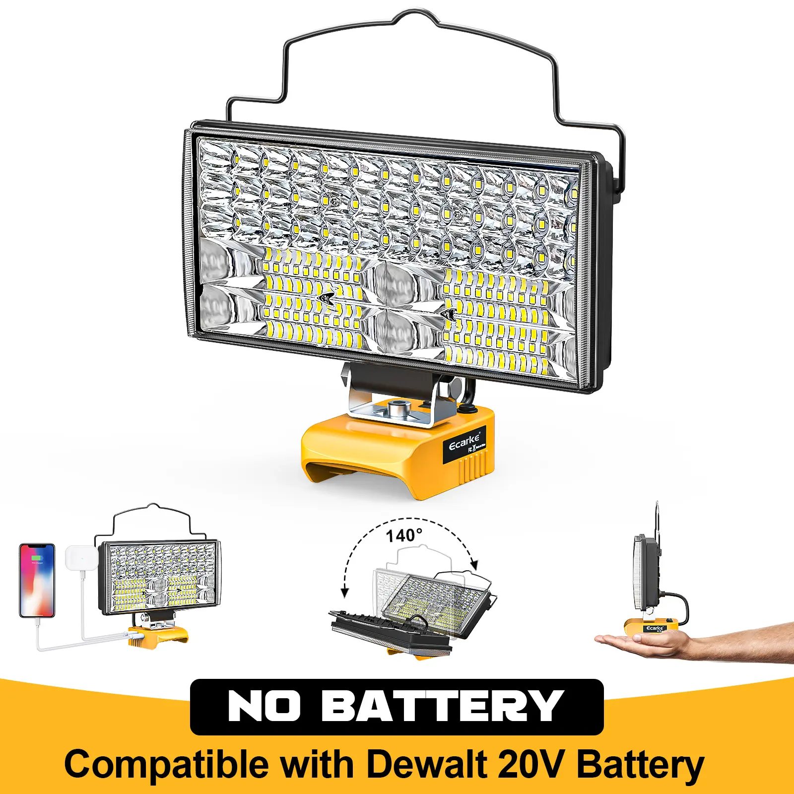 【No Battery】For Dewalt