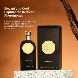Men's Charming Eau de Cologne  3.4 fl. oz. | Long-lasting Woody Floral Scent | Luxurious fragrance, premium ingredients, portable fragrance diffuser, boost your charm | A must-have for dates—the perfect Valentine's Day gift