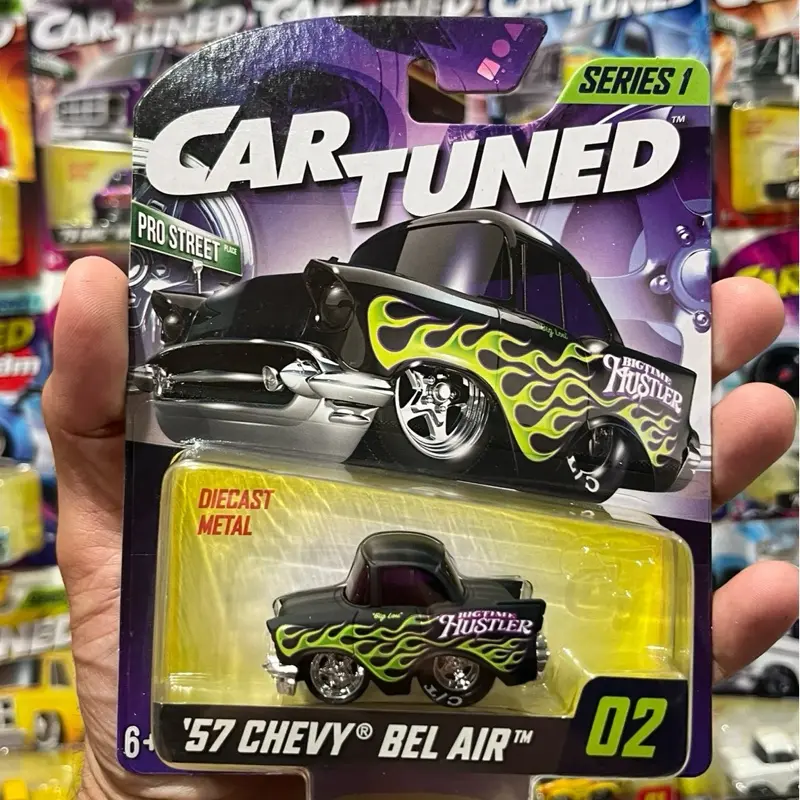Car-tuned series 1 1957 Chevy Bel air diecast car