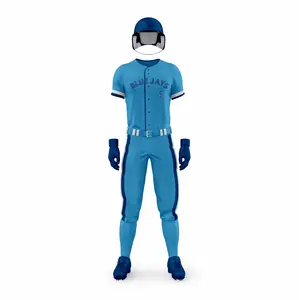 Custom Bluejays Baseball Uniform