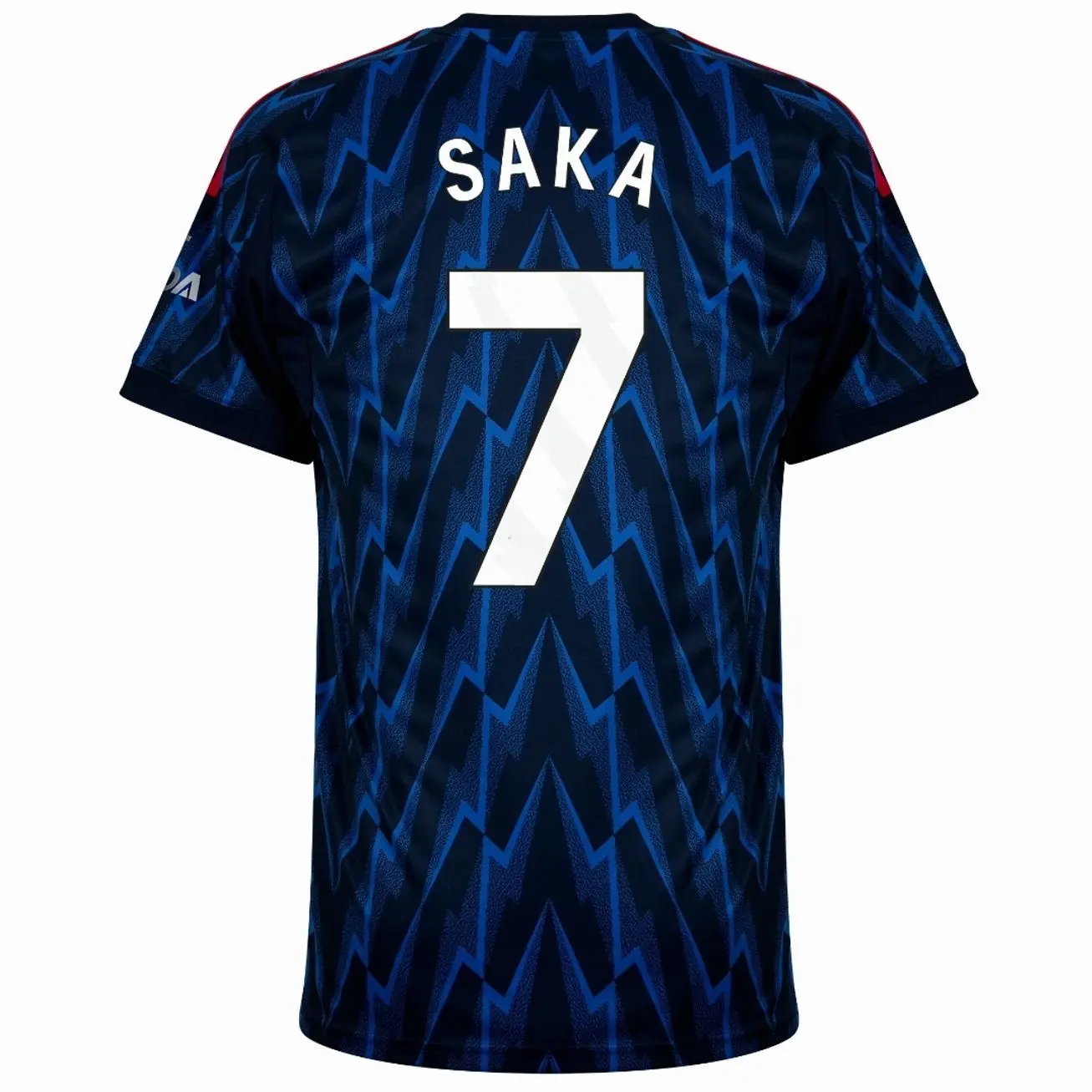 Unisex Soccer Mens Athletic Short Sleeve Football Shirt Sports Fan Training Top Breathable Lightweight Casual Streetwear Away Saka 7 Shirt 2025-2026