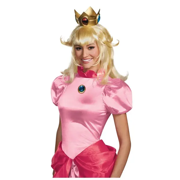 Princess Peach Adult Wig