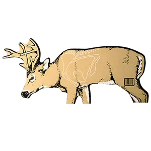 Cardboard Deer Targets(Pack of 6)