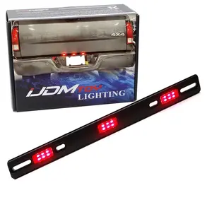 iJDMTOY 17-Inch Universal Fit Red Lens 18-LED Truck Rear Tailgate or Trailer ID Light Bar For F150 F250 F350 RAM Silverado Sierra 1500 2500 3500, etc