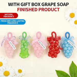 Cute Monkey Cartoon Soap Bar for Daily Hand & Body Cleansing | Moisturizing Scented Bath Soap for Home Bathroom, Gift Box & Travel Use