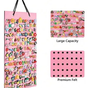 Hanging Shoe charm organizer, wall shoe charm display organizer
