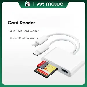 #Summer wins SD Card Reader for iPhone iPad Camera with USB C, Dual Card Slot USB 3.0 Memory Card Reader Supports SD/TF Card Trail Camera Viewer SD Card Adapter Portable Micro SD Card Reader No App Plug and Play Usb C Input Usb C Dongle