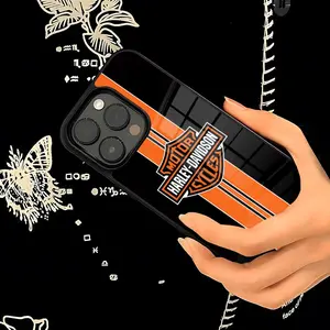 Harley Davidson Motorcycle Logo Protective Phone Case PC+TPU for Samsung Galaxy S26 S25 S23 S24 S21 S22 S20 Ultra Air Fe Plus Cover