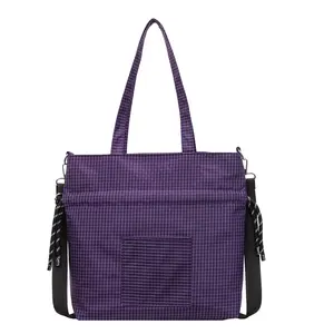 Women's 2026 New Lightweight Nylon Tote Bag - Versatile Daily Commute Handbag, Crossbody & Shoulder Bag for Casual Fashion