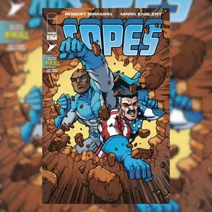 INVINCIBLE UNIVERSE CAPES #2 2ND PTG