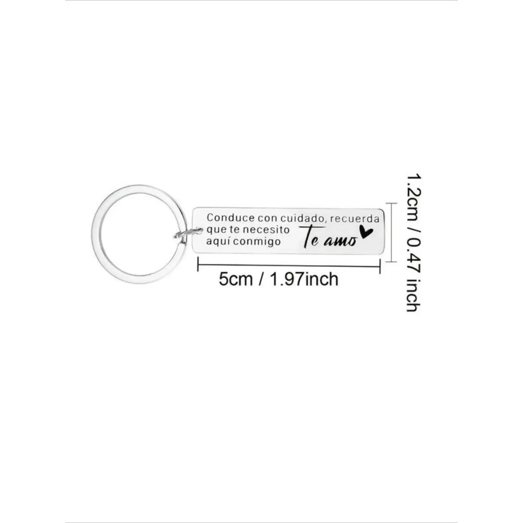 1 PC Stainless Steel Personalized Inspirational Quote Keychain, Round Shape Keychain with Alphabet Design, Ladies Key Ring with Ring Buckle, Ideal for Decoration Cute Black Cat purse gains daughter son animal