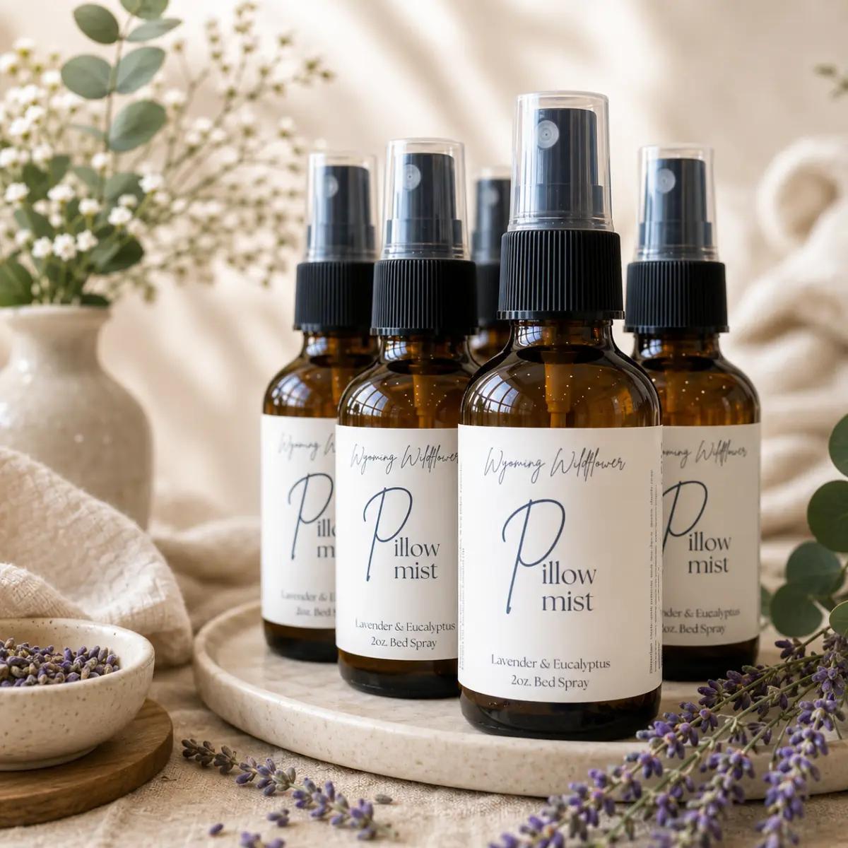 Pillow Mist | Linen Mist | Room Spray | Organic | Non-toxic | Lavender | Sleep Spray | Relax | Aromatherapy