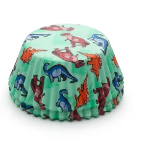Dinosaur Cupcake Liners, Set of 50