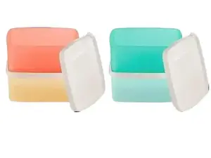 Square Rounds set of 4  16oz