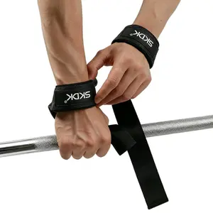 2 sets of weightlifting wristbands, specially designed for strength training, adjustable anti-slip fitness assist belts, weightlifting support gear, and sports grip assistance bands